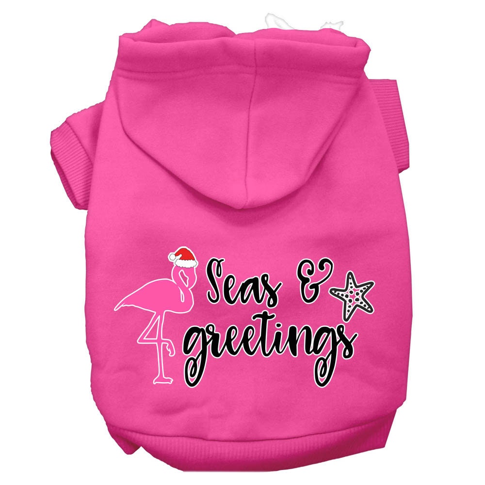 As You Wish Apparel – "Seas & Greetings" Christmas Pet Hoodie