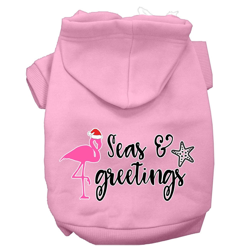 As You Wish Apparel – "Seas & Greetings" Christmas Pet Hoodie