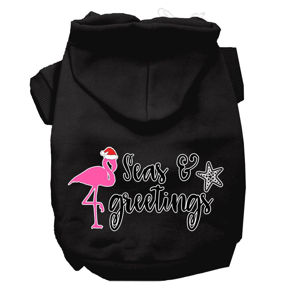 As You Wish Apparel – "Seas & Greetings" Christmas Pet Hoodie
