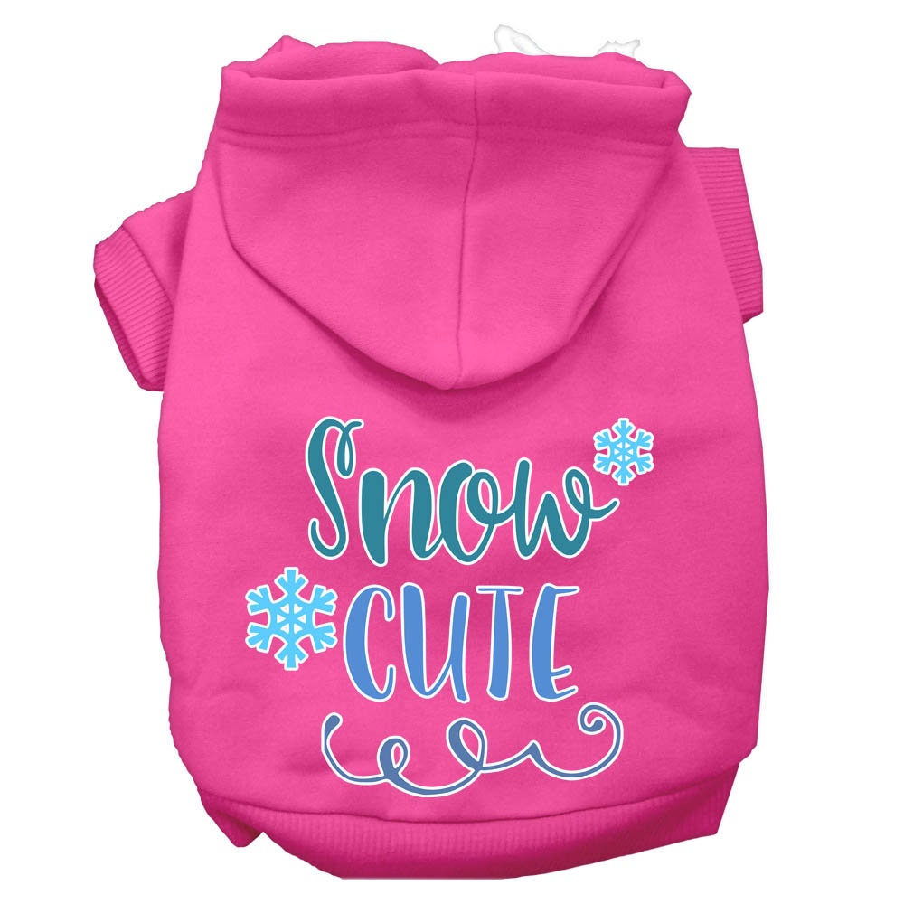 As You Wish Apparel – "Snow Cute" Christmas Pet Hoodie