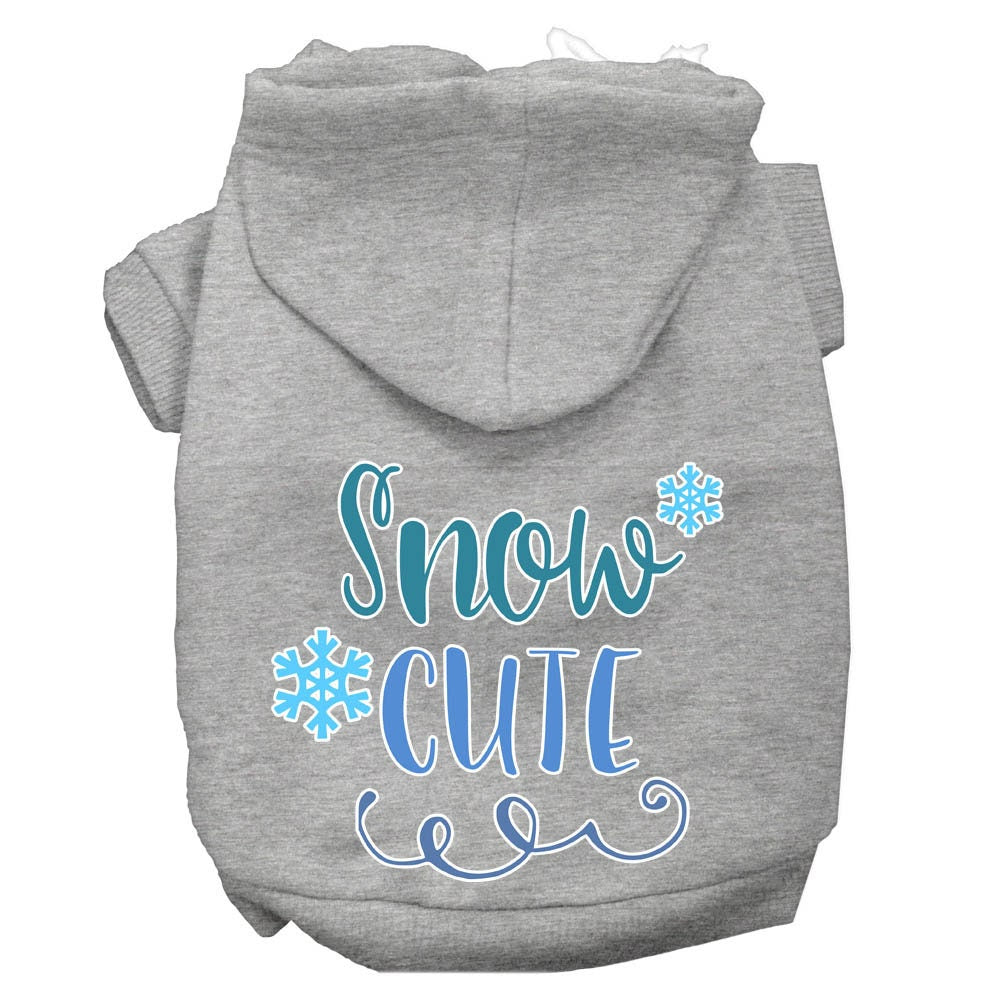 As You Wish Apparel – "Snow Cute" Christmas Pet Hoodie