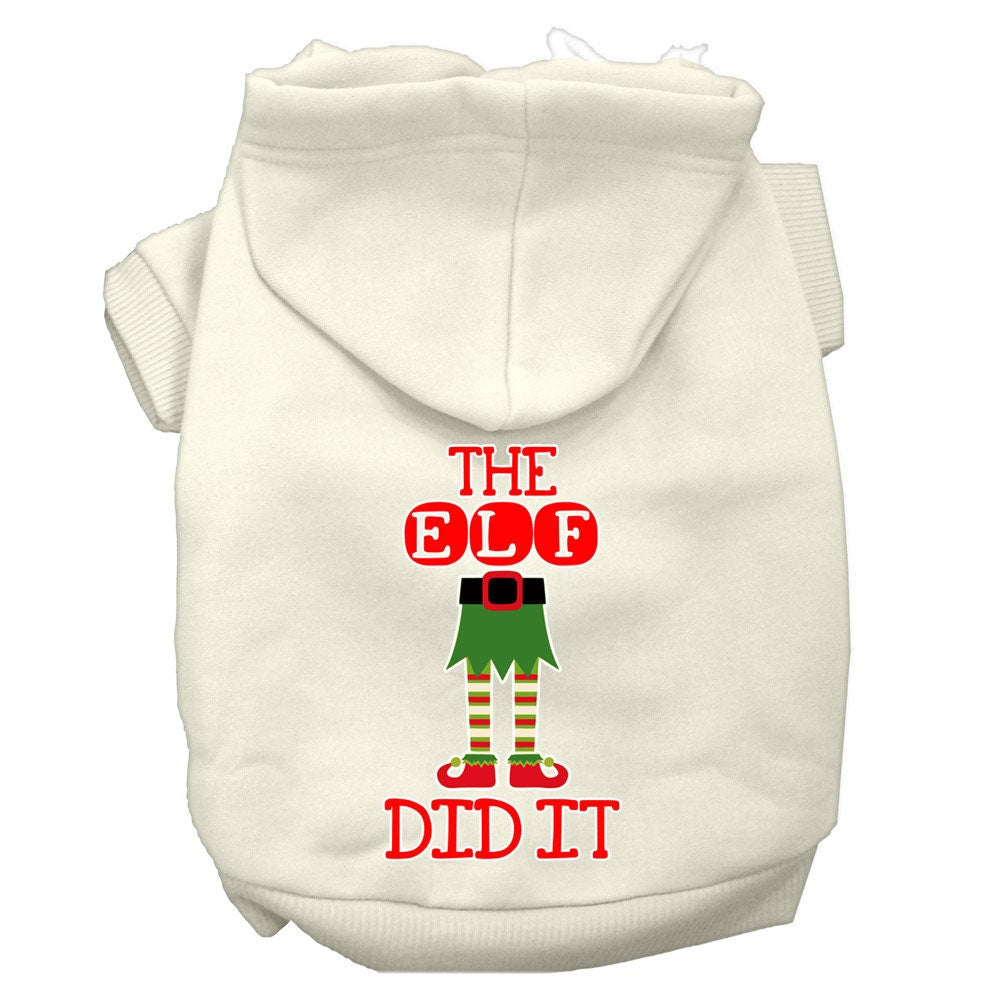 As You Wish Apparel – "The Elf Did It" Christmas Pet Hoodie