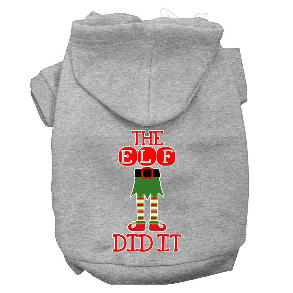 As You Wish Apparel – "The Elf Did It" Christmas Pet Hoodie