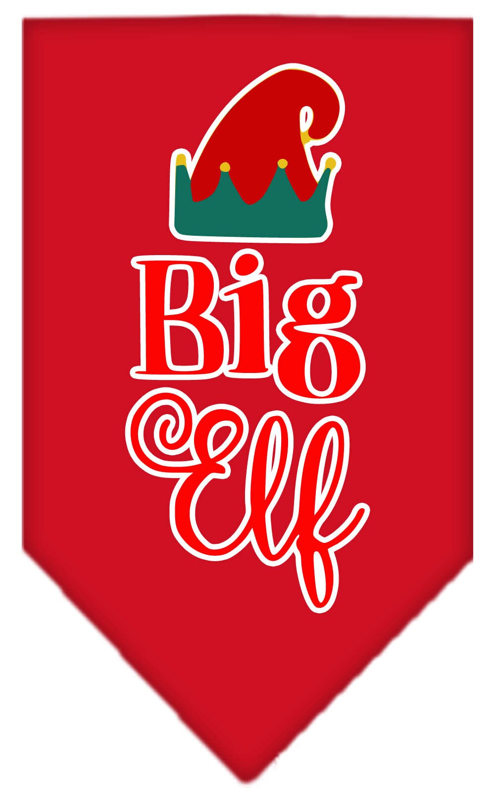 As You Wish Apparel – "Big Elf" Christmas Pet Bandana