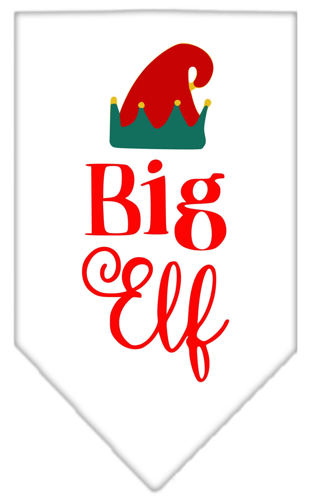 As You Wish Apparel – "Big Elf" Christmas Pet Bandana