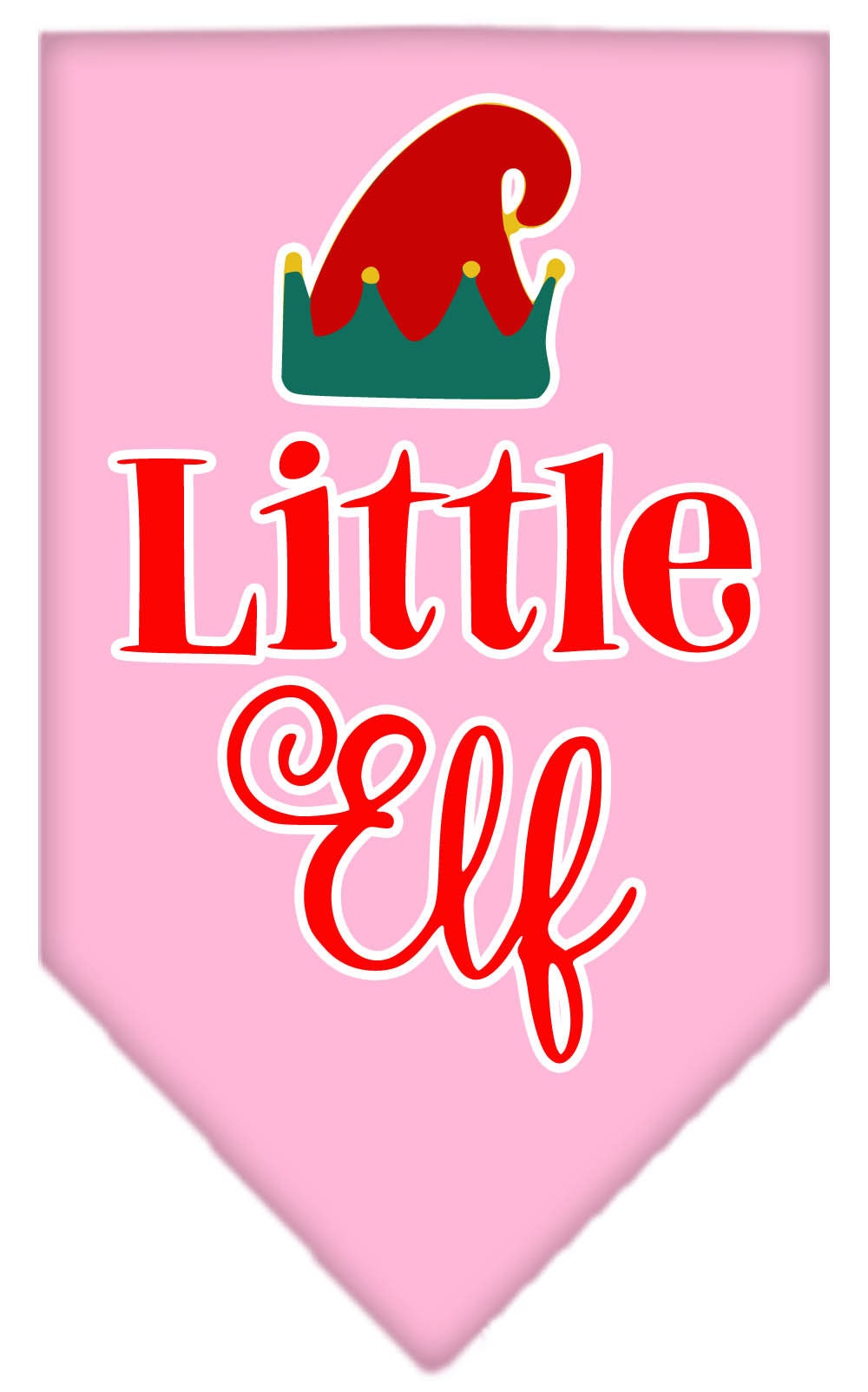 As You Wish Apparel – "Little Elf" Christmas Pet Bandana