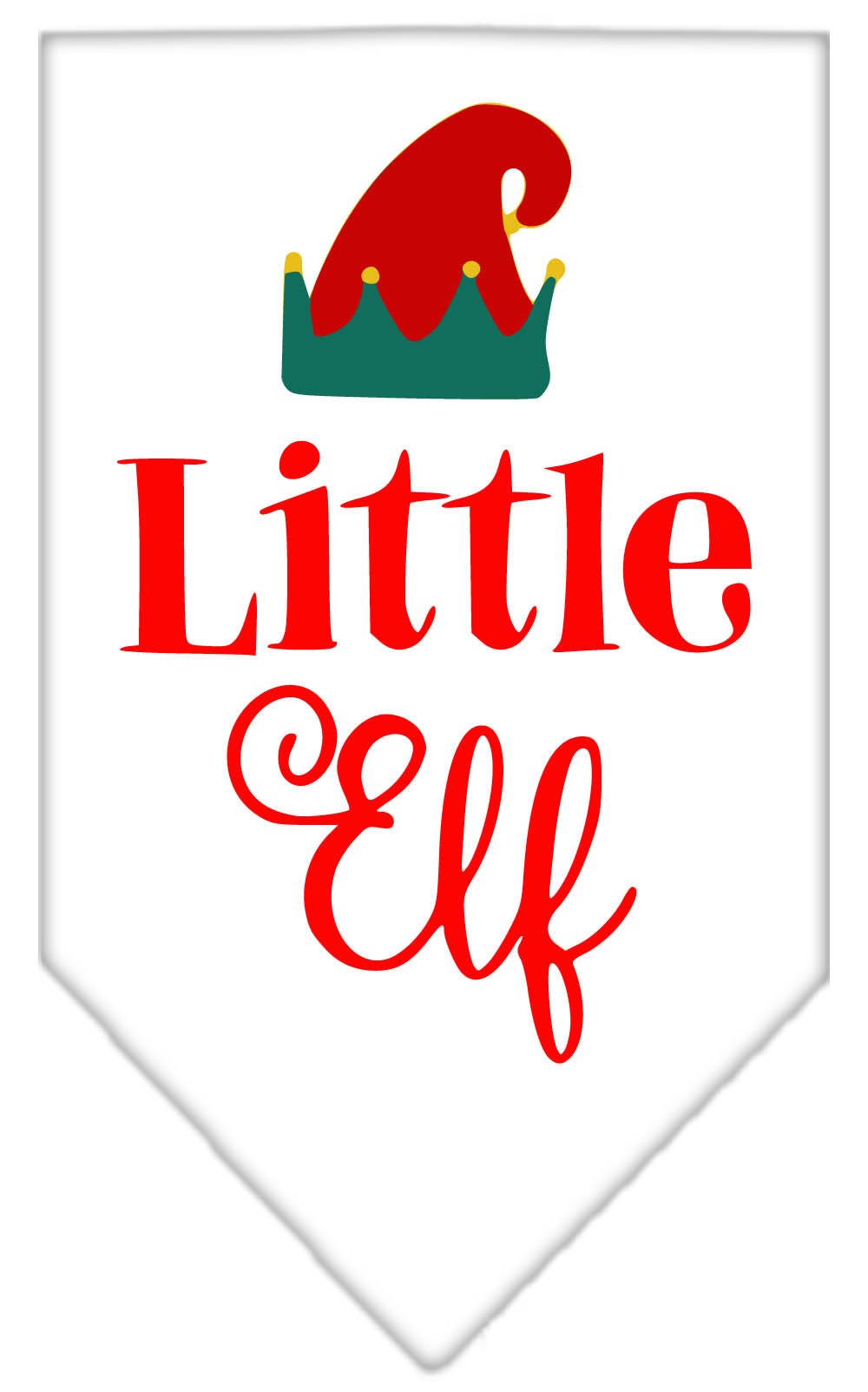 As You Wish Apparel – "Little Elf" Christmas Pet Bandana