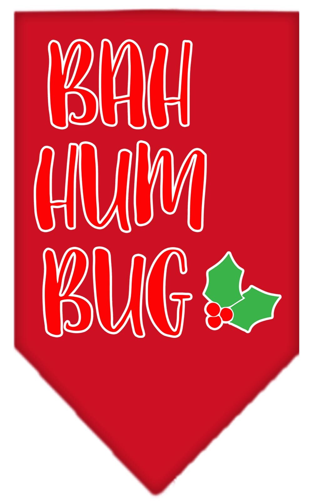 As You Wish Apparel – "Bah Humbug" Christmas Pet Bandana