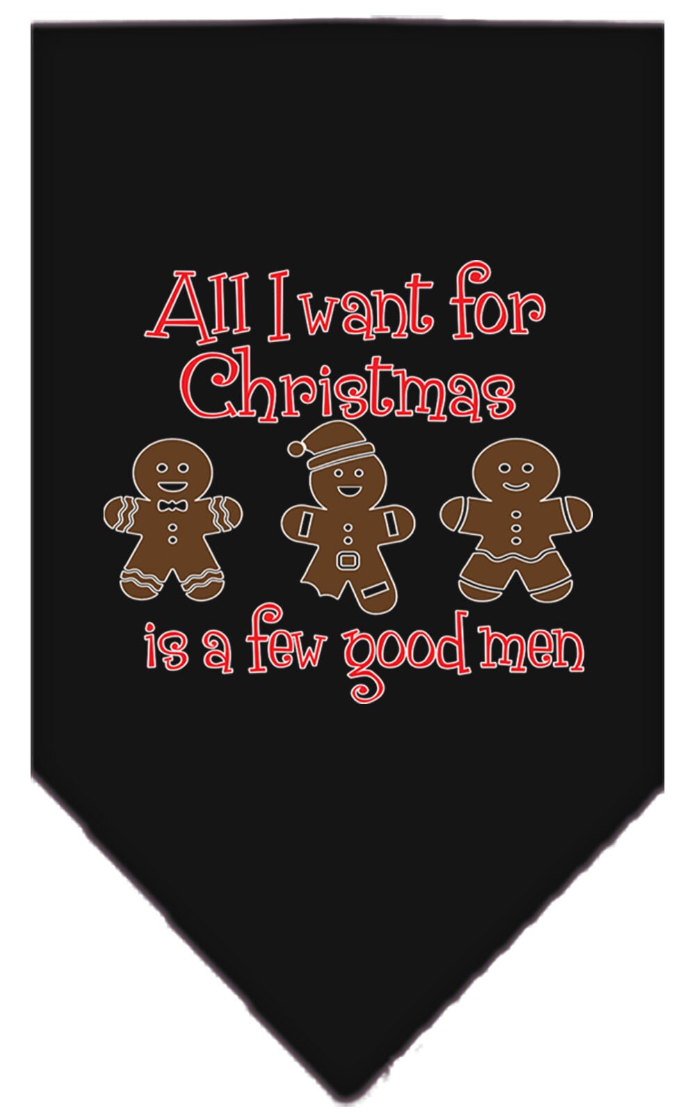 As You Wish Apparel – "All I Want For Christmas Is A Few Good Men" Pet Bandana
