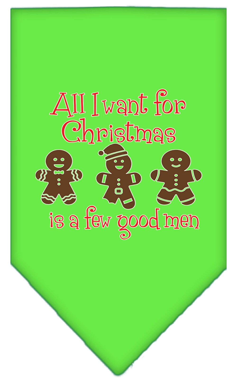 As You Wish Apparel – "All I Want For Christmas Is A Few Good Men" Pet Bandana