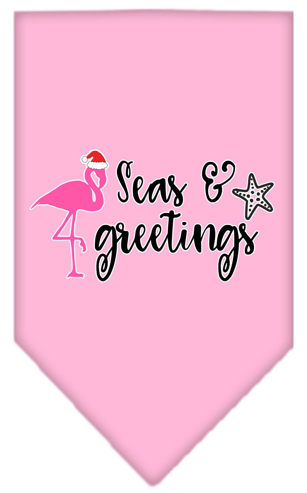 As You Wish Apparel – "Seas & Greetings" Christmas Pet Bandana