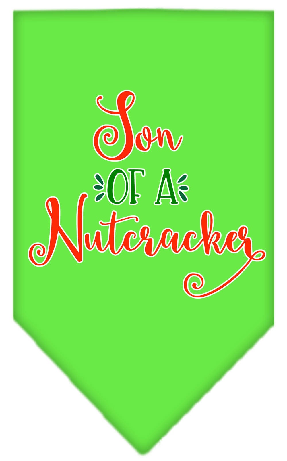 As You Wish Apparel – "Son Of A Nutcracker" Christmas Pet Bandana