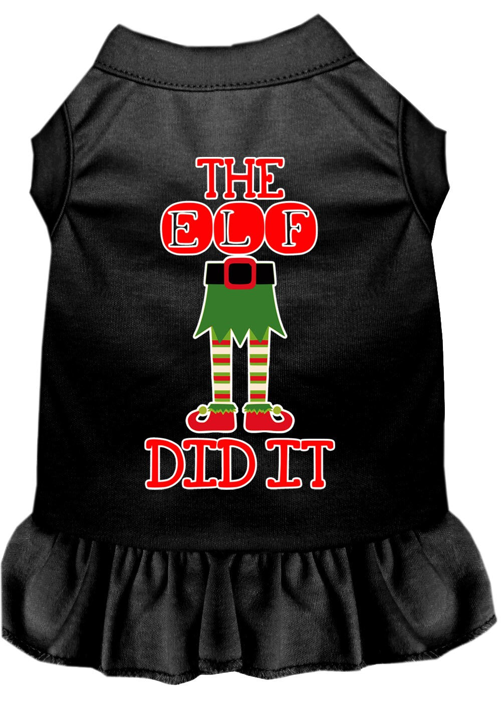 As You Wish Apparel – "The Elf Did It" Christmas Pet Dress