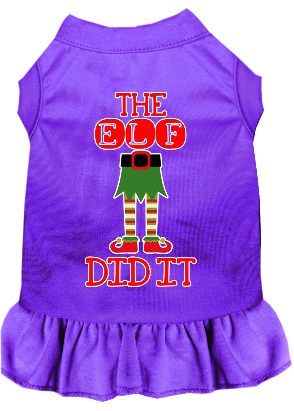 As You Wish Apparel – "The Elf Did It" Christmas Pet Dress