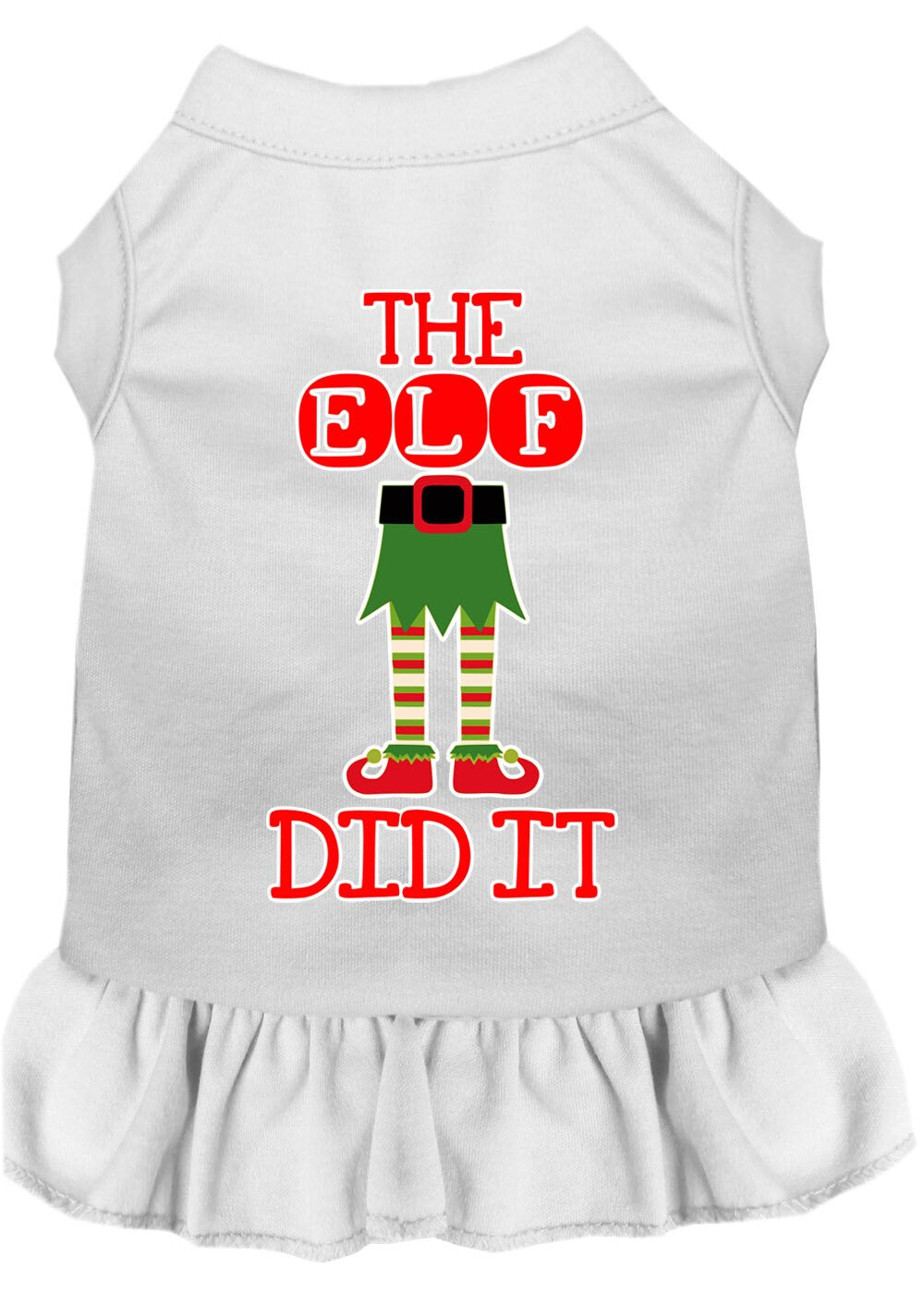 As You Wish Apparel – "The Elf Did It" Christmas Pet Dress