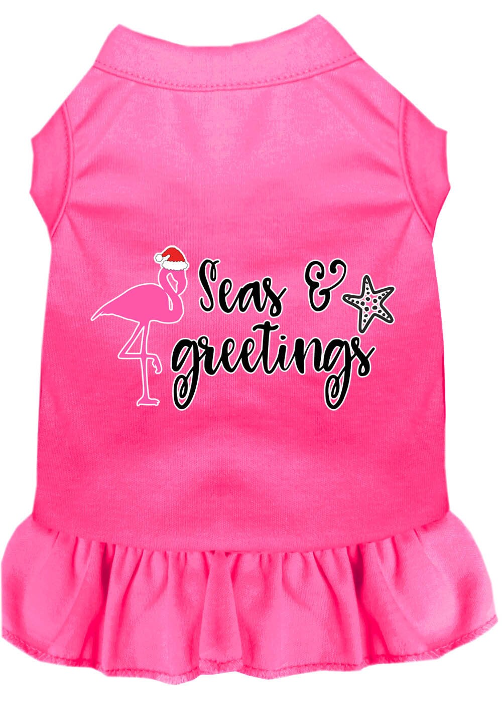 As You Wish Apparel – "Seas and Greetings" Christmas Pet Dress