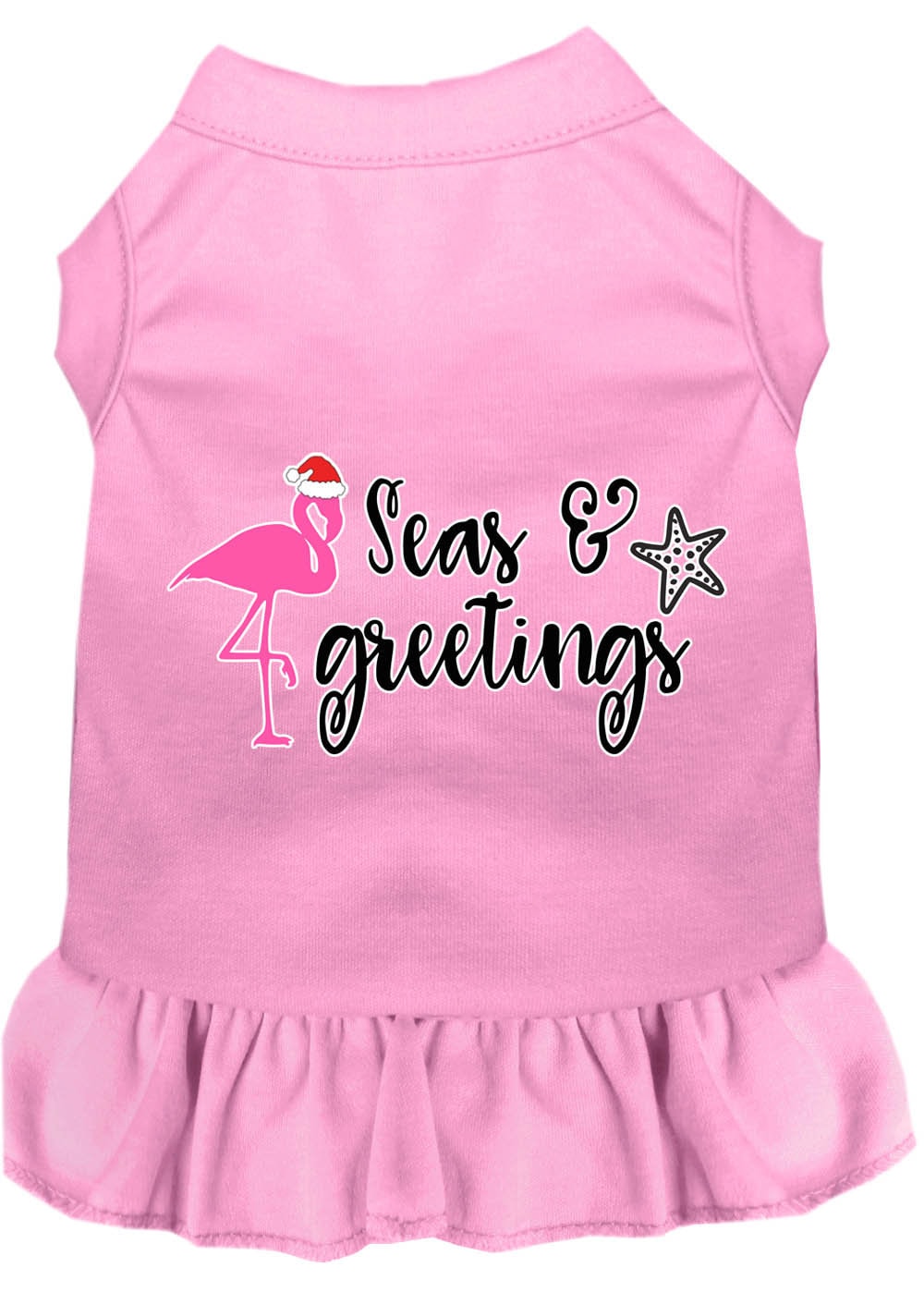 As You Wish Apparel – "Seas and Greetings" Christmas Pet Dress
