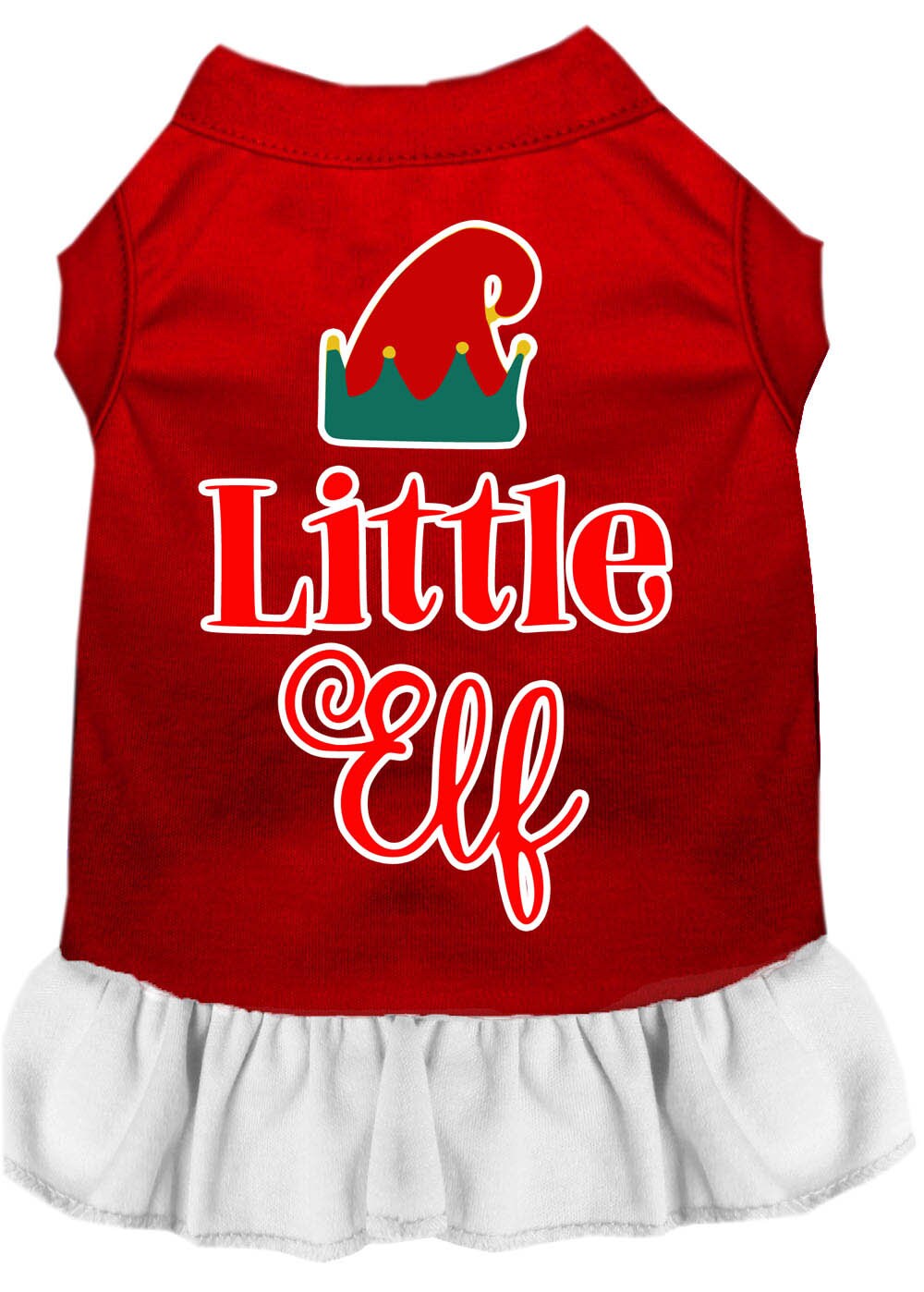 As You Wish Apparel – "Little Elf" Christmas Pet Dress