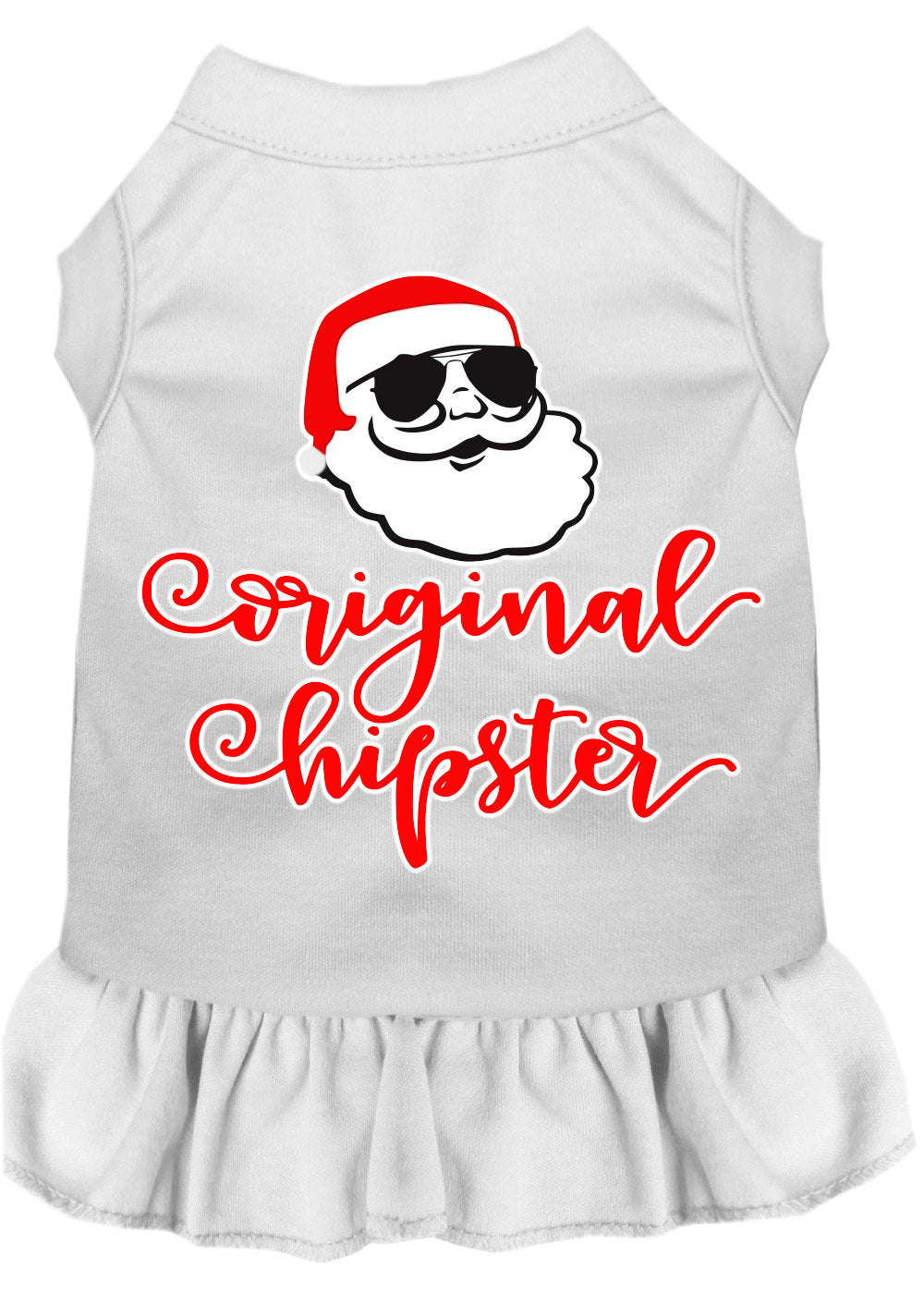 As You Wish Apparel – "Original Hipster" Christmas Pet Dress