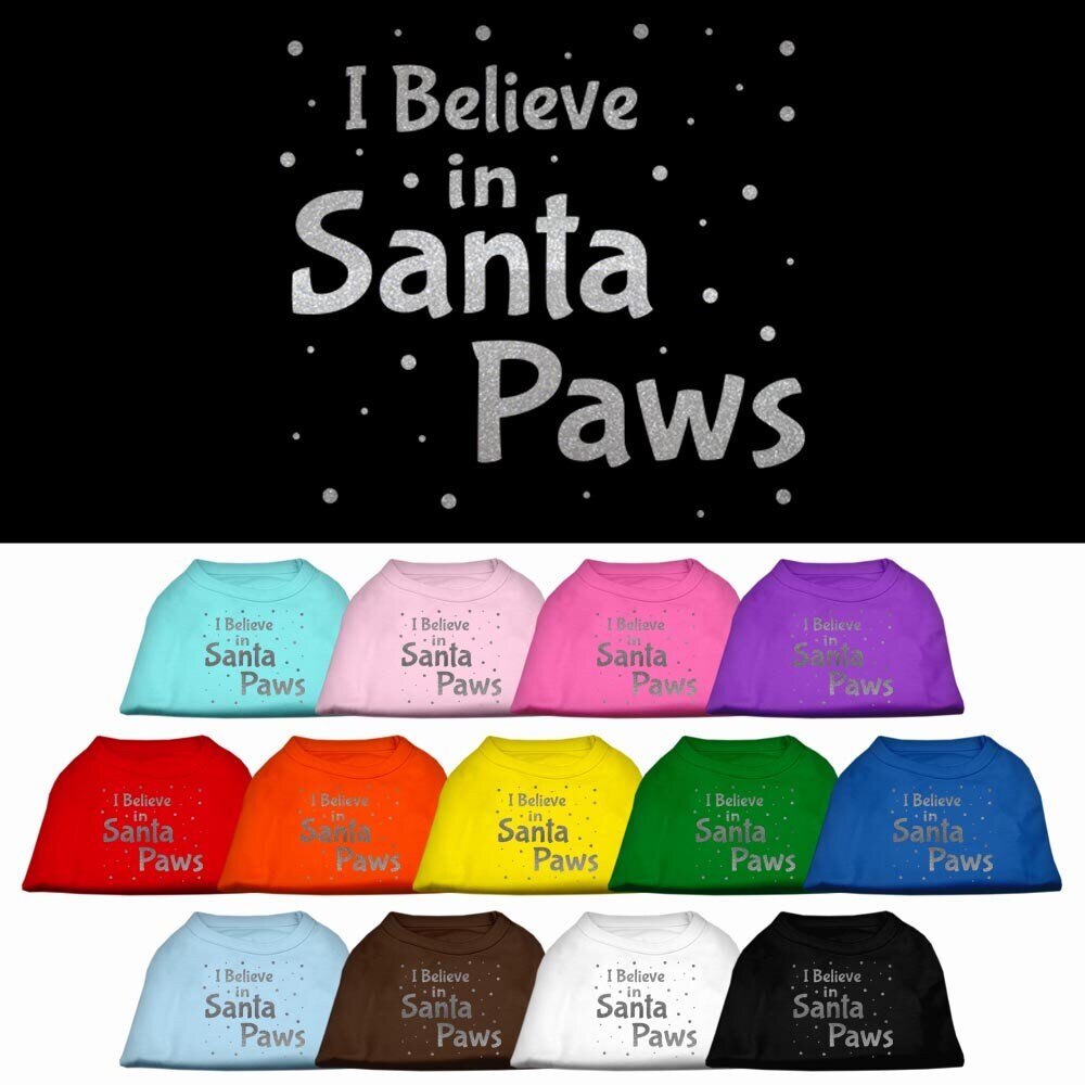 As You Wish Apparel – "I Believe In Santa Paws" Christmas Pet Shirt