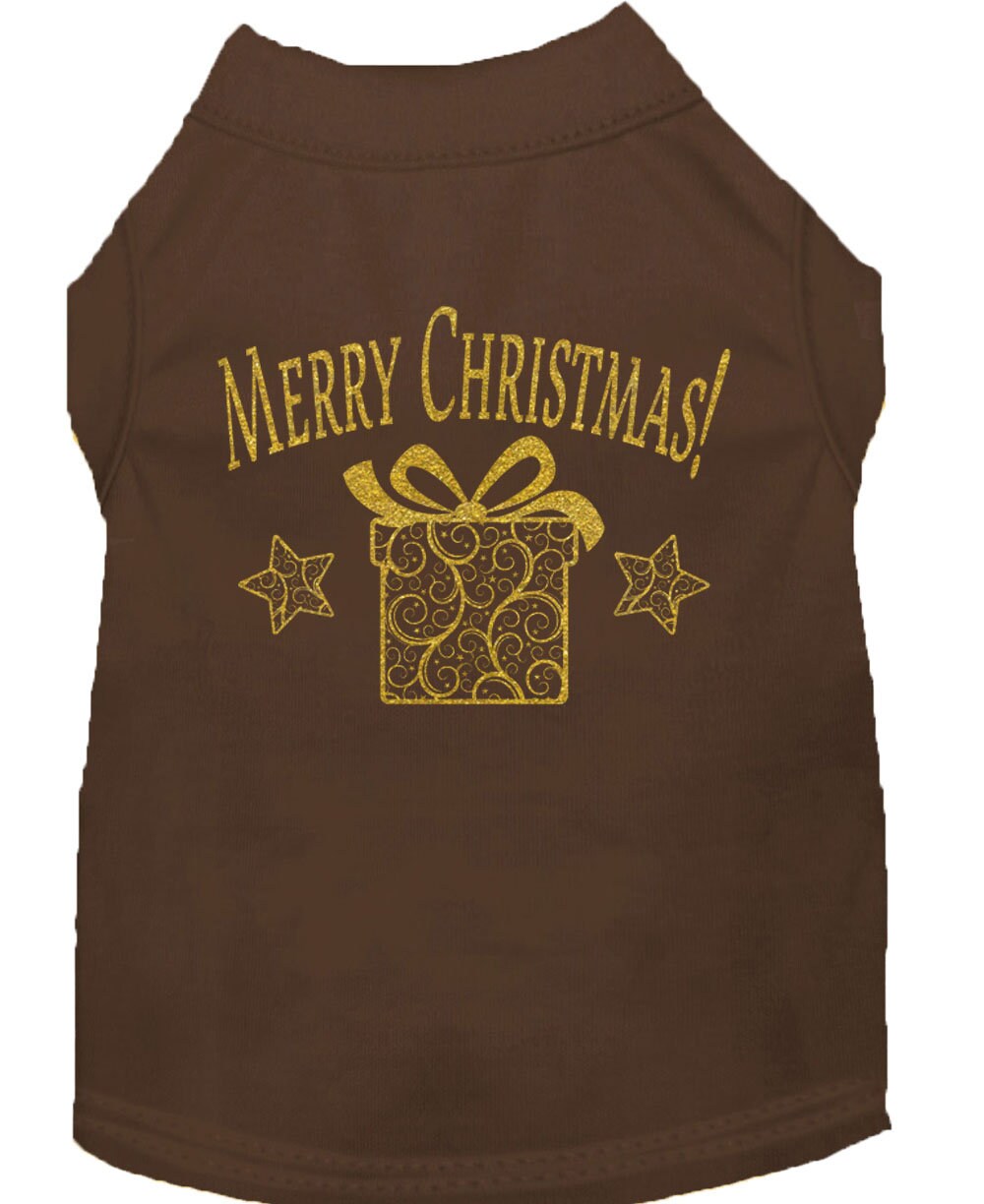 As You Wish Apparel – "Golden Christmas Present" Pet Shirt