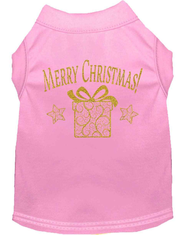 As You Wish Apparel – "Golden Christmas Present" Pet Shirt