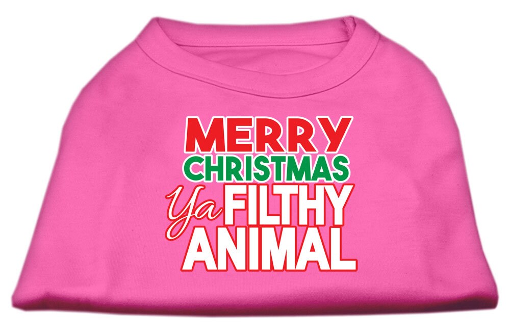 As You Wish Apparel – "Merry Christmas Ya Filthy Animal" Pet Shirt
