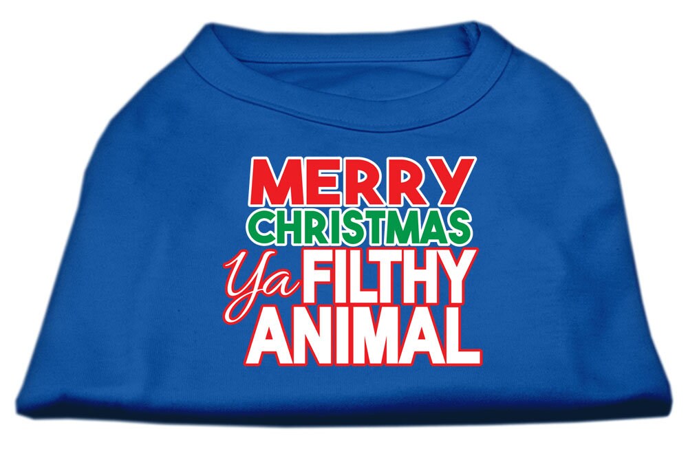 As You Wish Apparel – "Merry Christmas Ya Filthy Animal" Pet Shirt