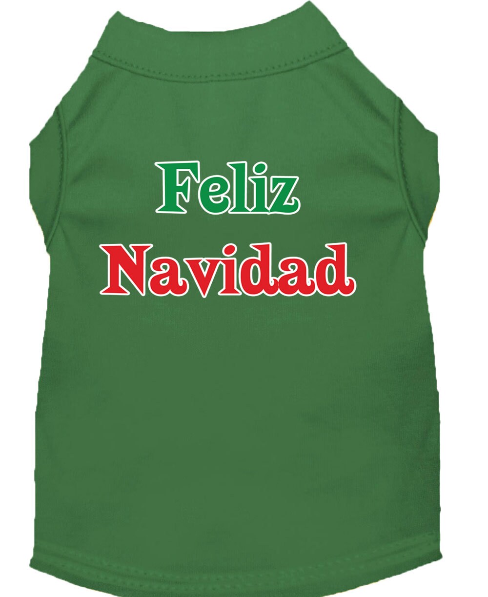 As You Wish Apparel – "Feliz Navidad" Christmas Pet Shirt