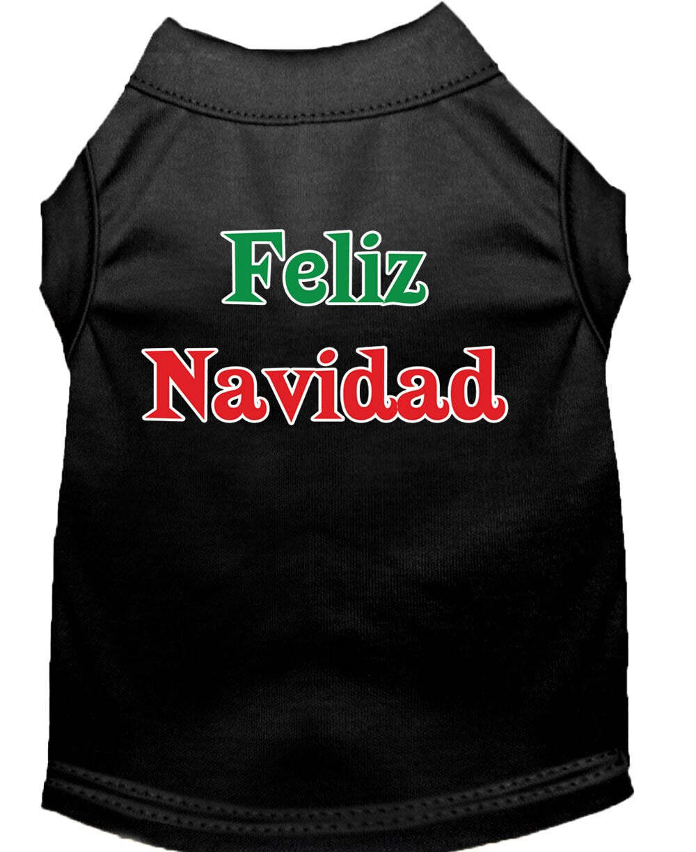 As You Wish Apparel – "Feliz Navidad" Christmas Pet Shirt