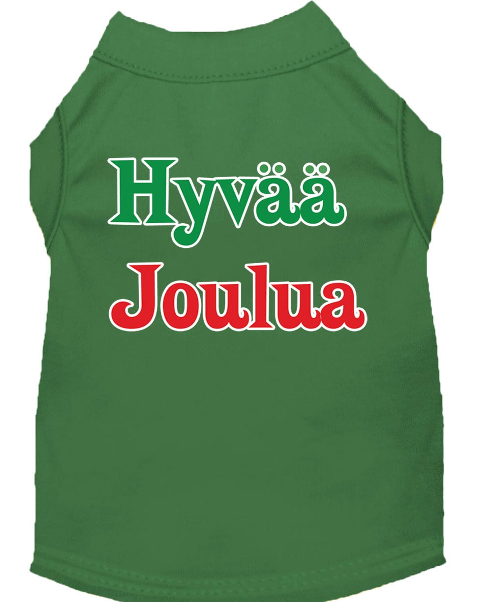 As You Wish Apparel – "Hyvaa Joulua" Christmas Pet Shirt