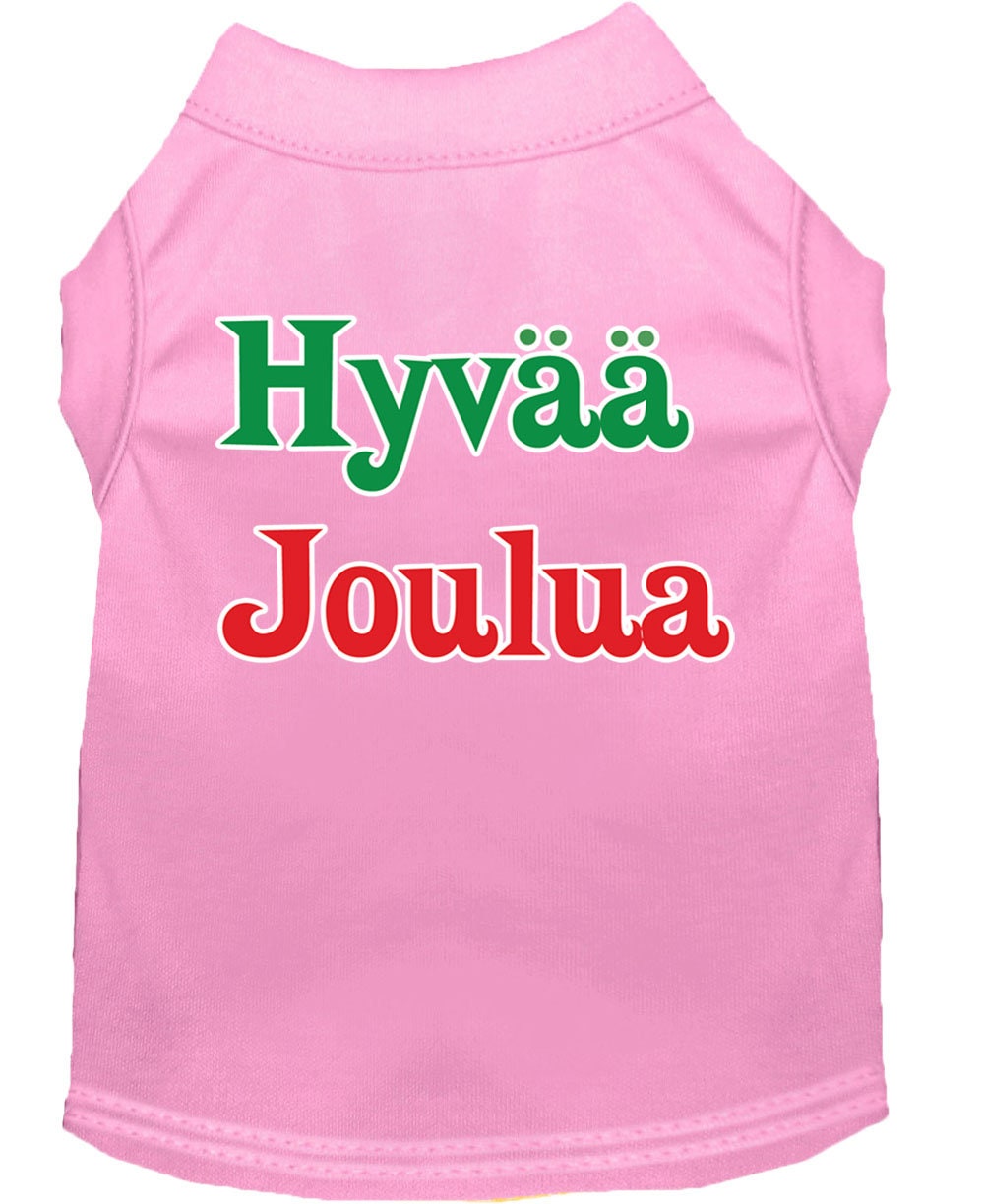 As You Wish Apparel – "Hyvaa Joulua" Christmas Pet Shirt