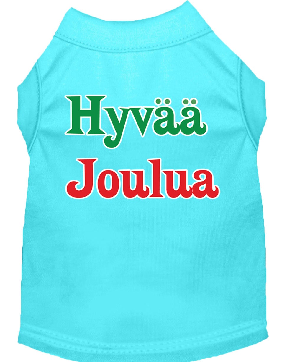 As You Wish Apparel – "Hyvaa Joulua" Christmas Pet Shirt