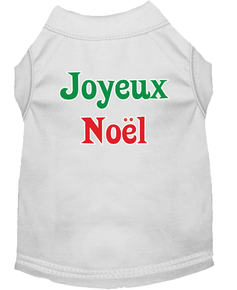 As You Wish Apparel – "Joyeux Noel" Christmas Pet Shirt