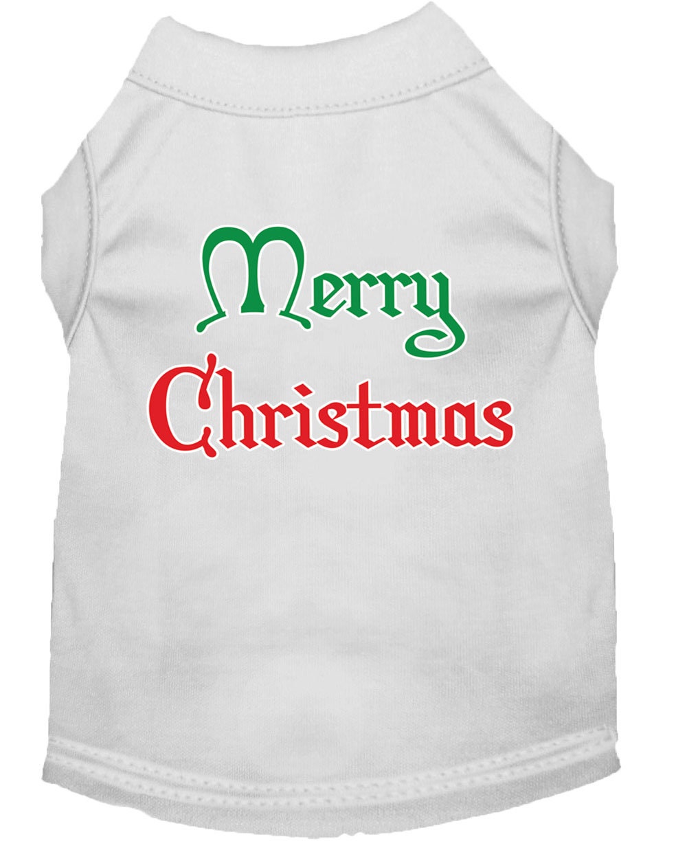 As You Wish Apparel – "Merry Christmas" Pet Shirt