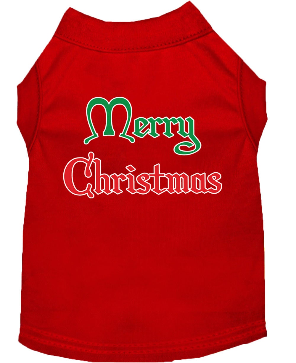 As You Wish Apparel – "Merry Christmas" Pet Shirt