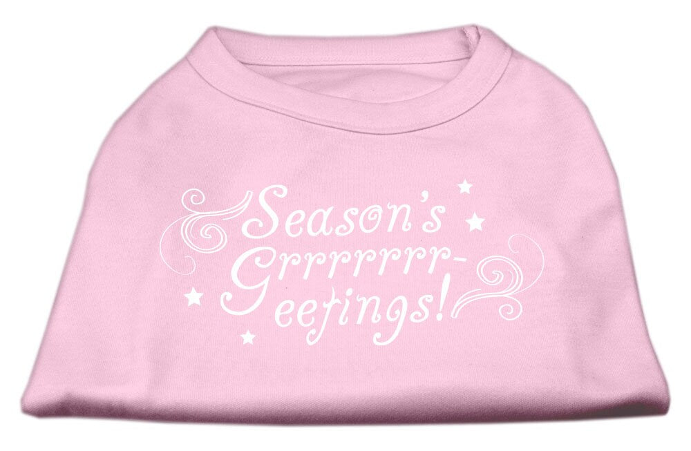 As You Wish Apparel – "Seasons Greetings" Christmas Pet Shirt