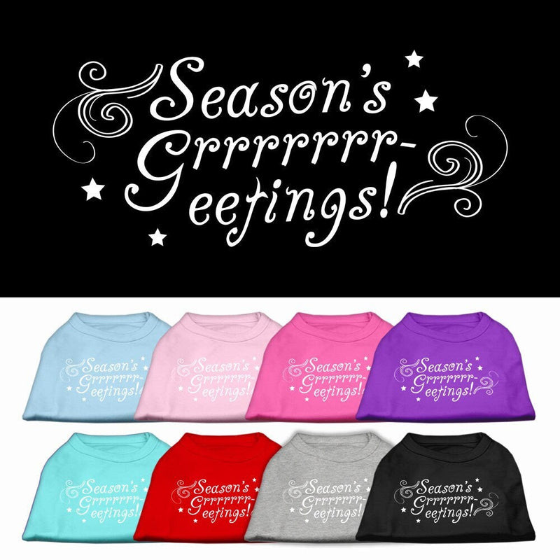 As You Wish Apparel – "Seasons Greetings" Christmas Pet Shirt