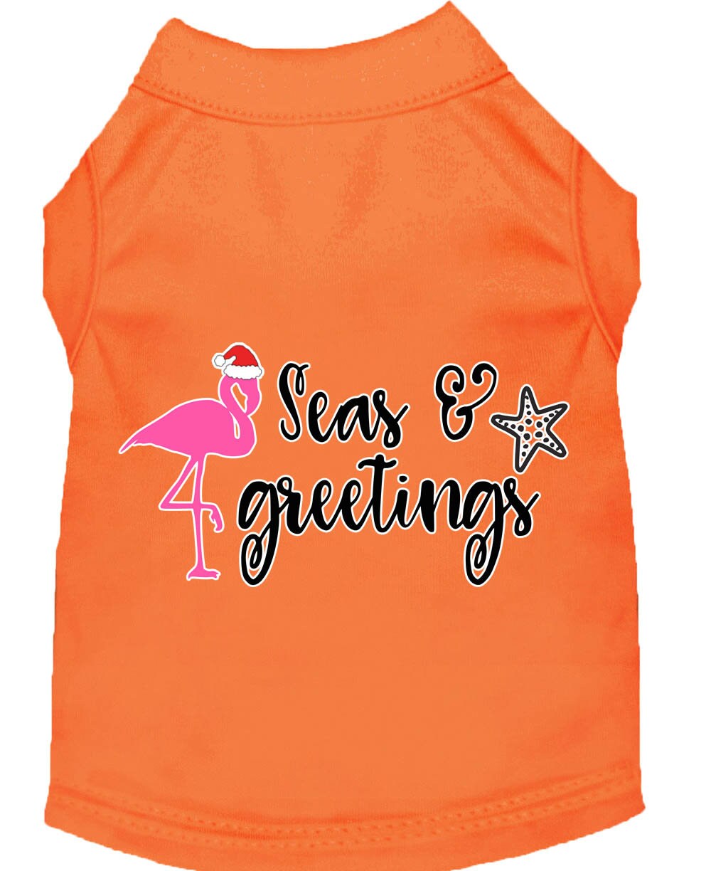 As You Wish Apparel – "Seas and Greetings" Christmas Pet Shirt