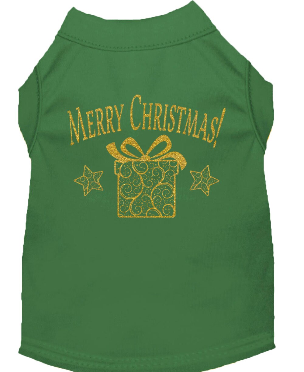 As You Wish Apparel – "Golden Christmas Present" Pet Shirt