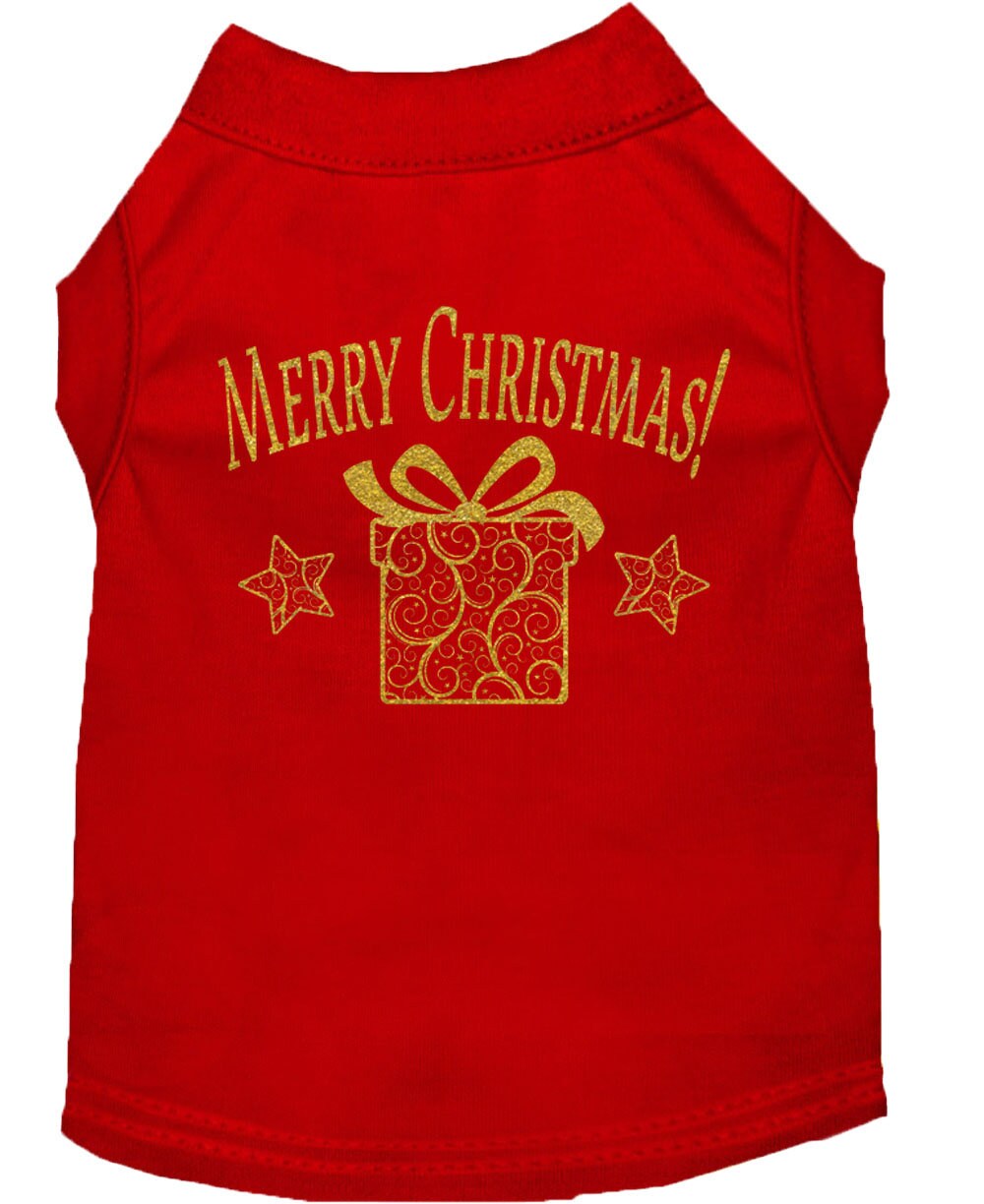 As You Wish Apparel – "Golden Christmas Present" Pet Shirt