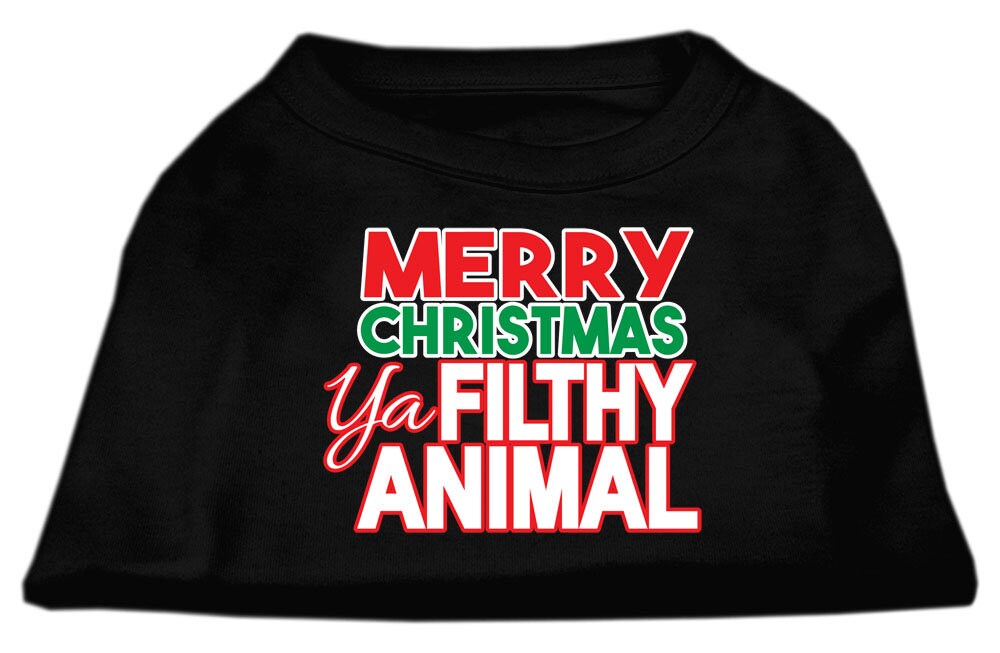 As You Wish Apparel – "Merry Christmas Ya Filthy Animal" Pet Shirt