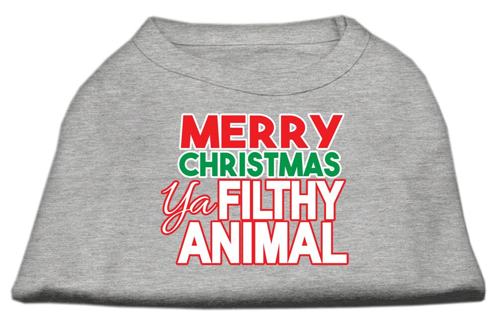 As You Wish Apparel – "Merry Christmas Ya Filthy Animal" Pet Shirt