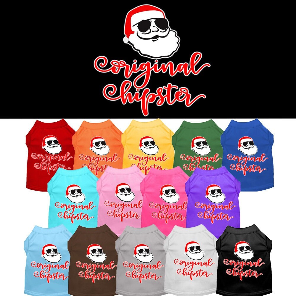 As You Wish Apparel – "Original Hipster" Christmas Pet Shirt