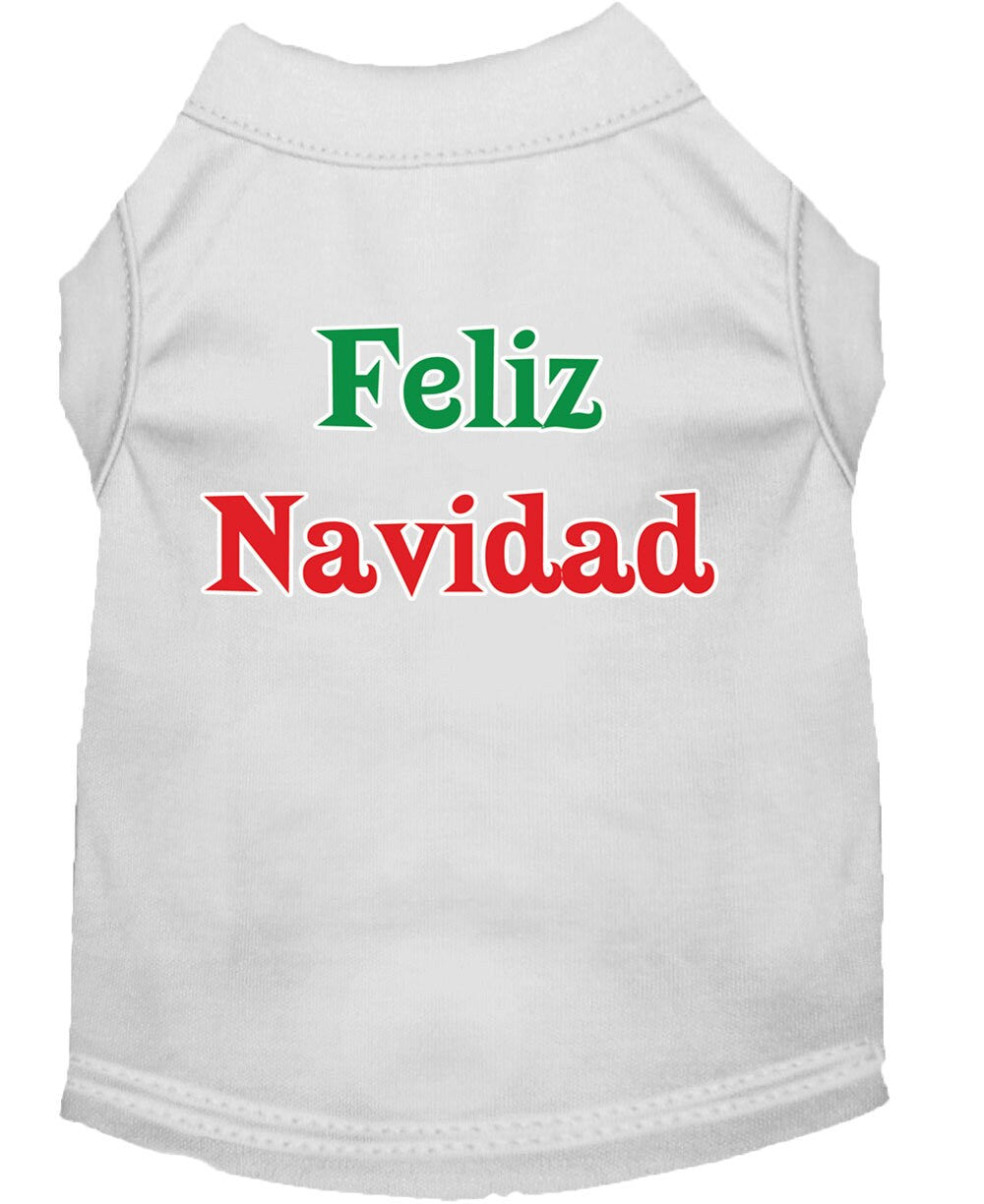 As You Wish Apparel – "Feliz Navidad" Christmas Pet Shirt