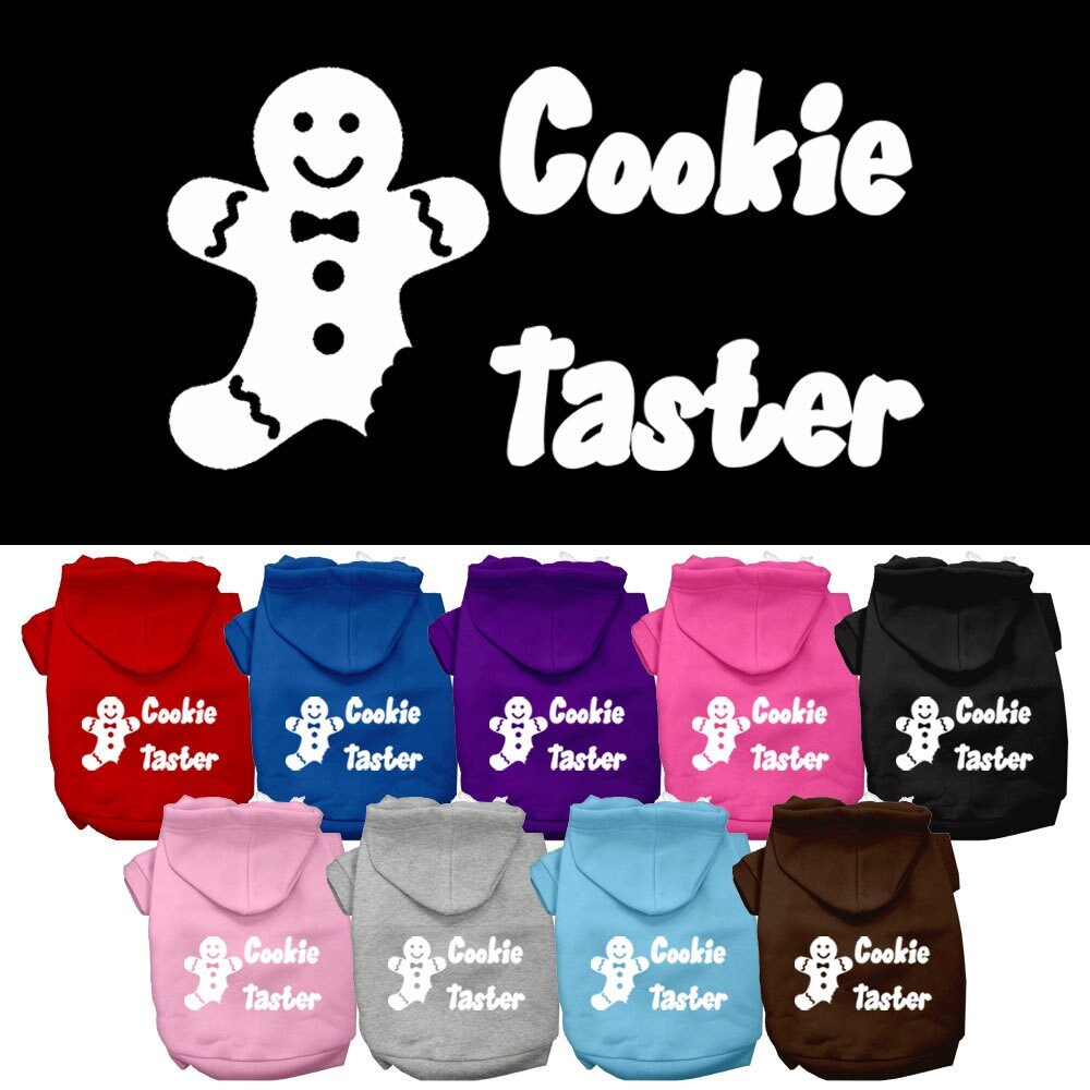 As You Wish Apparel – "Cookie Taster" Christmas Pet Hoodie