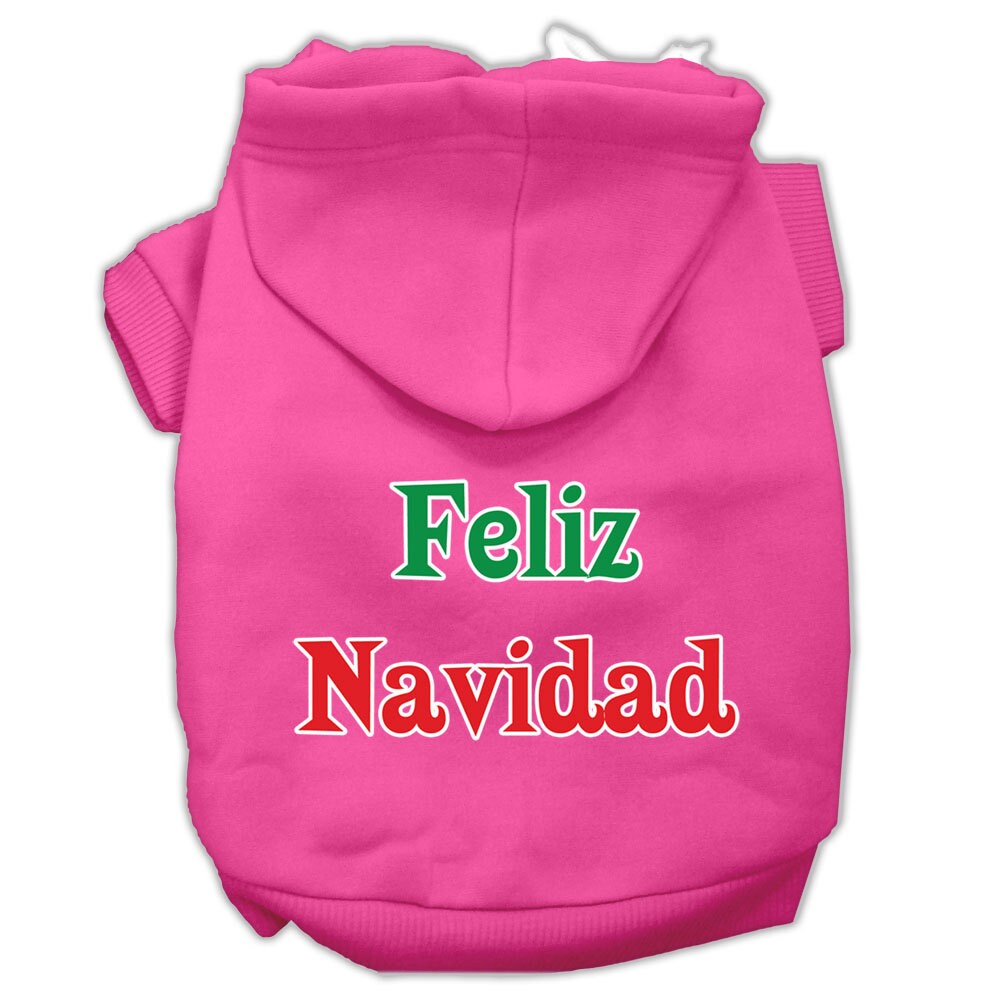 As You Wish Apparel – "Feliz Navidad" Christmas Pet Hoodie