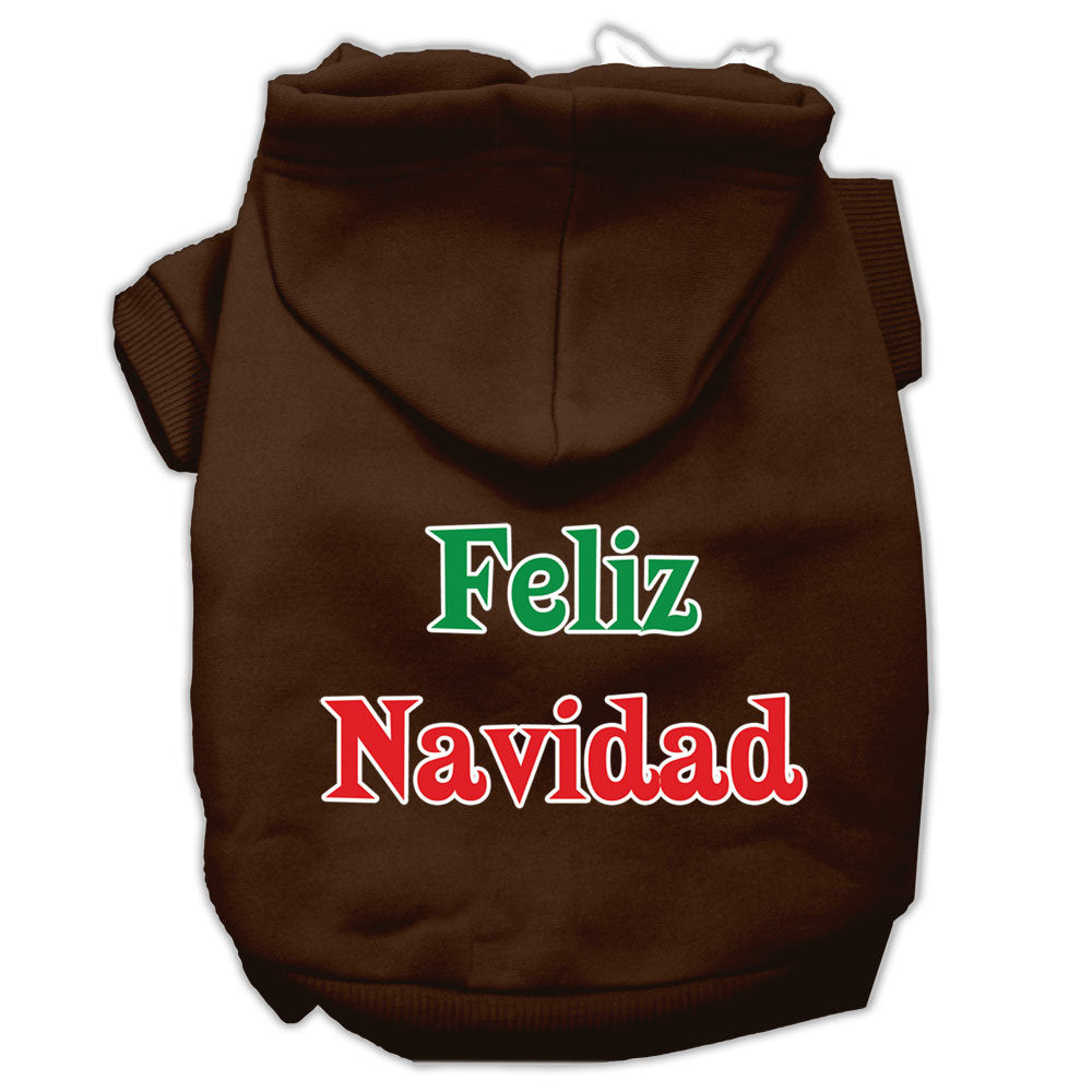 As You Wish Apparel – "Feliz Navidad" Christmas Pet Hoodie