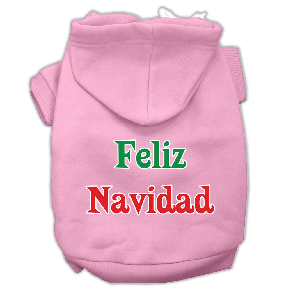 As You Wish Apparel – "Feliz Navidad" Christmas Pet Hoodie