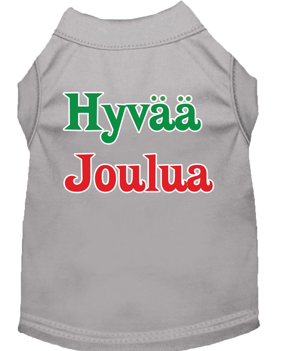 As You Wish Apparel – "Hyvaa Joulua" Christmas Pet Shirt